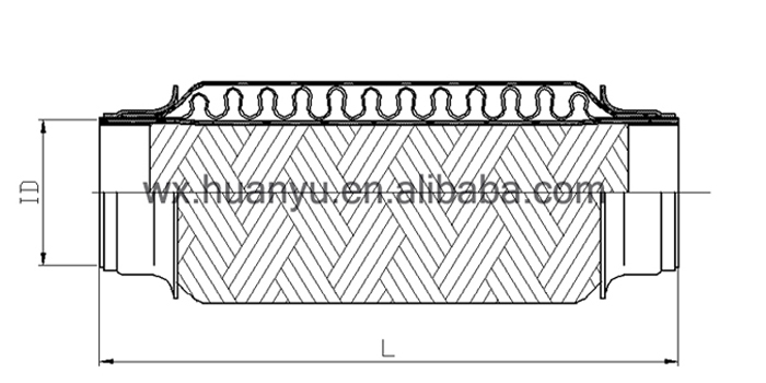 High Temperature Flexible Exhaust Pipe for Generator Supplier