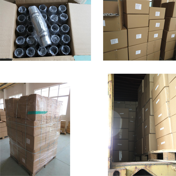 exhaust flexible pipe packing