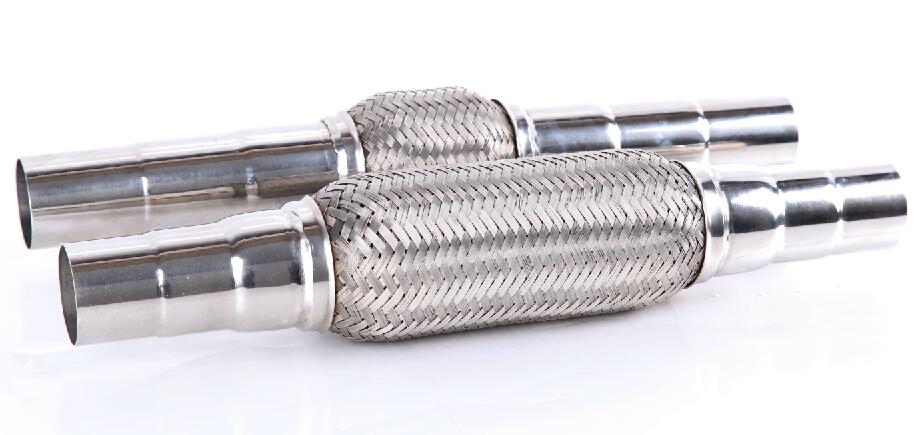 Reinforced heavy cuffs on a 10 inch extended 1 3/4" flex coupling