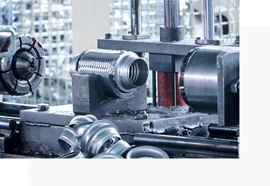 Metal flexible exhaust hose