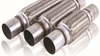 Standard specification SS409 collars on a 1 3/4" exhaust coupling