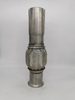 Trumpet-shape-exhaust-flexible-pipe-with-extension-Notched-tube