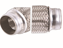 Exhaust Flexible Pipe~ Stainless Flexible Pipe High Quality Stainless Steel 45*200mm Exhaust Flexible Flex Pipe~